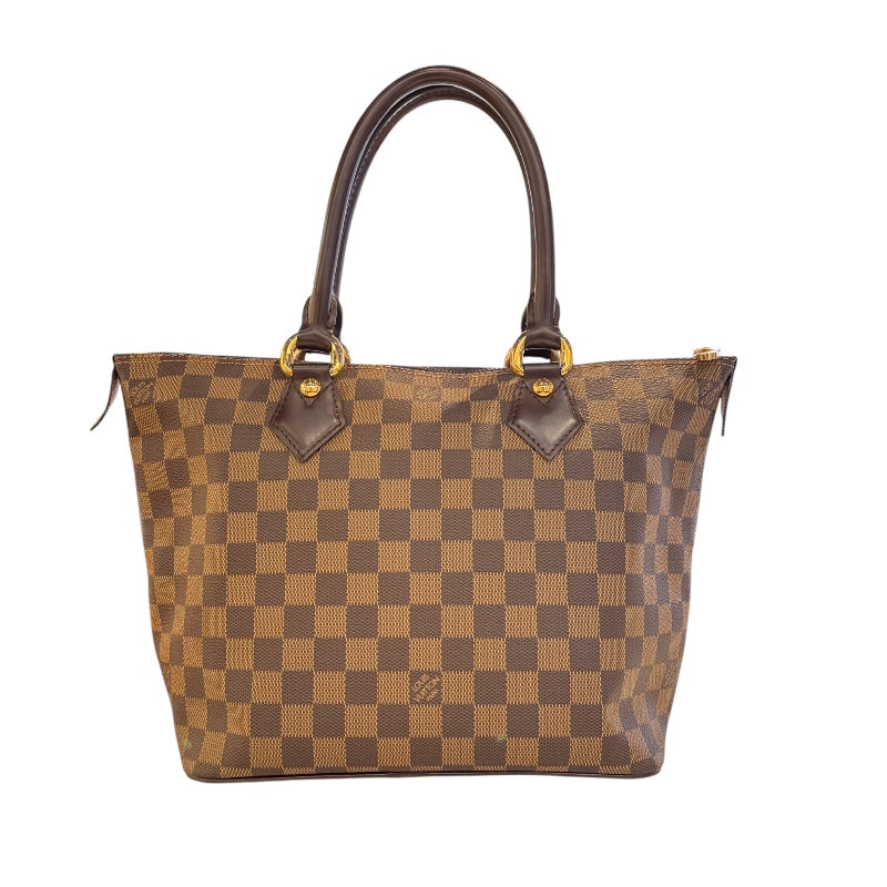 廃番　美品　ルイヴィトン　サレヤ MM　N51188　トート　ダミエ　エベヌ ルイ・ヴィトン LOUIS VUITTON サレヤPM N51183 ブラウン ダミエ