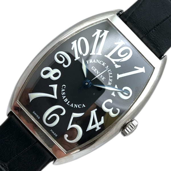 フランク・ミュラー FRANCK MULLER カサブランカ 6850 ブラック ステンレススチール メンズ 腕時計