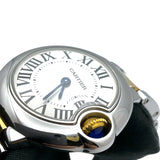 カルティエ Cartier バロン ブルー ドゥ カルティエ 28mm W69007Z3 シルバ  K18YG/SS クオーツ メンズ 腕時計