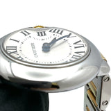 カルティエ Cartier バロン ブルー ドゥ カルティエ 28mm W69007Z3 シルバ  K18YG/SS クオーツ メンズ 腕時計