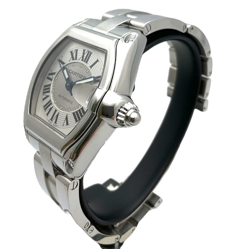Cartierカルティエ　メンズロードスター時計ベルト　コマ 受注生産】 Cartier カルティエ RoadStar ロードスター カーフ