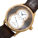 ジャケ・ドロー JAQUET DROZ グランセコンド J003033442 K18PG/レザーストラップ 自動巻き メンズ 腕時計