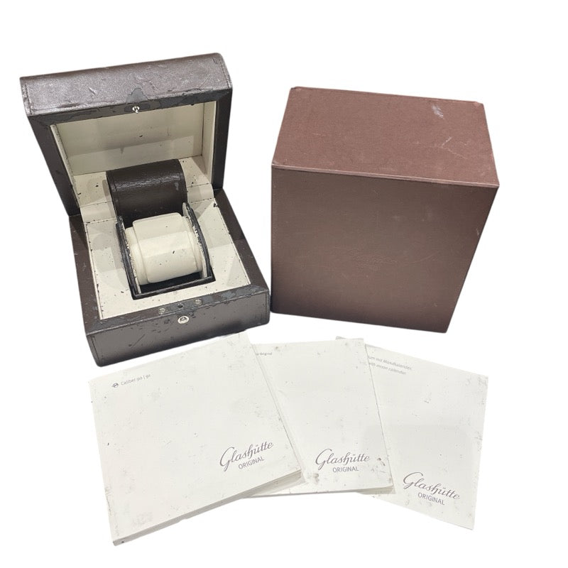 グラスフュッテ・オリジナル GLASHUTTE ORIGINAL パノインバースXL 66-01-04-14-05 K18WG 手巻き メンズ 腕時計