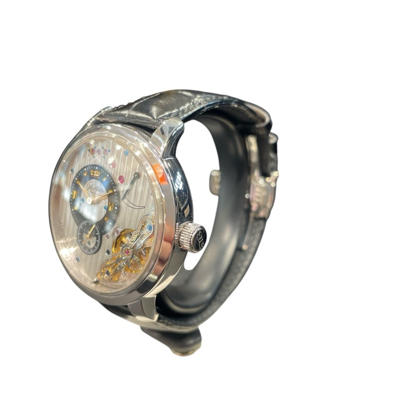 グラスフュッテ・オリジナル GLASHUTTE ORIGINAL パノインバースXL 66-01-04-14-05 K18WG 手巻き メンズ 腕時計