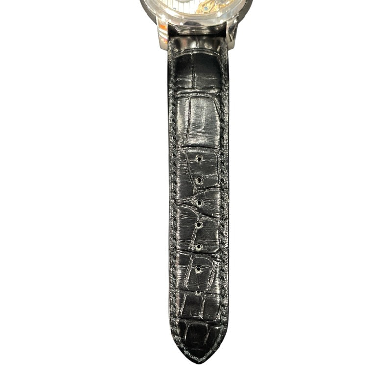 グラスフュッテ・オリジナル GLASHUTTE ORIGINAL パノインバースXL 66-01-04-14-05 K18WG 手巻き メンズ 腕時計