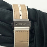 ウブロ HUBLOT スピリットオブ ビッグバン ベージュセラミック チタニウムダイヤモンド 665.CZ.891B.LR.1204 チタン/セラミック ユニセックス 腕時計