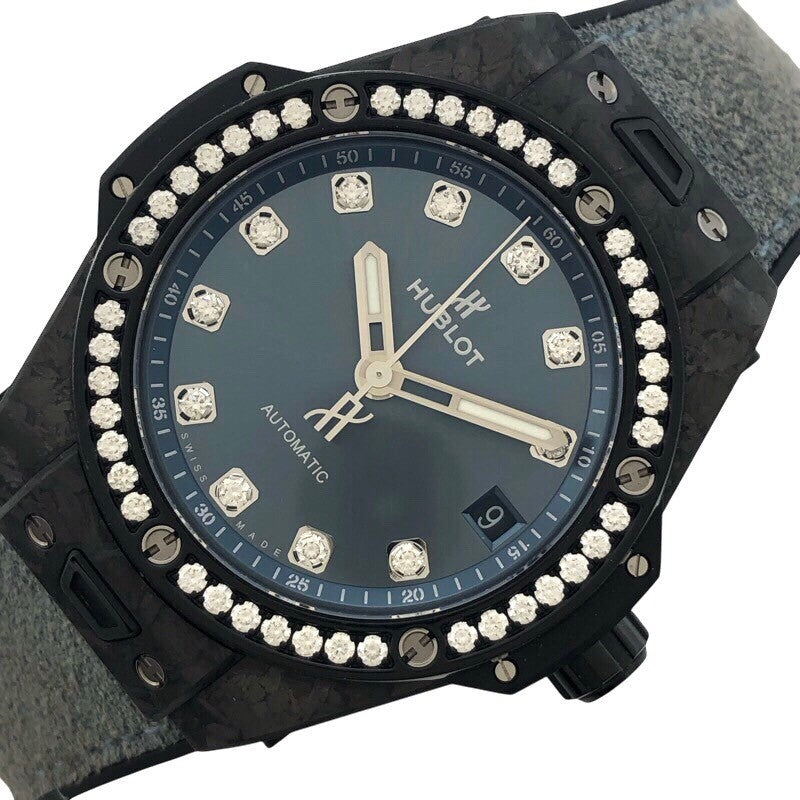 ウブロ HUBLOT ビッグバン ウニコ アルプス フロステッド カーボン 465.QK.7170.VR.1204.ALP18 カーボン 自動巻き メンズ 腕時計