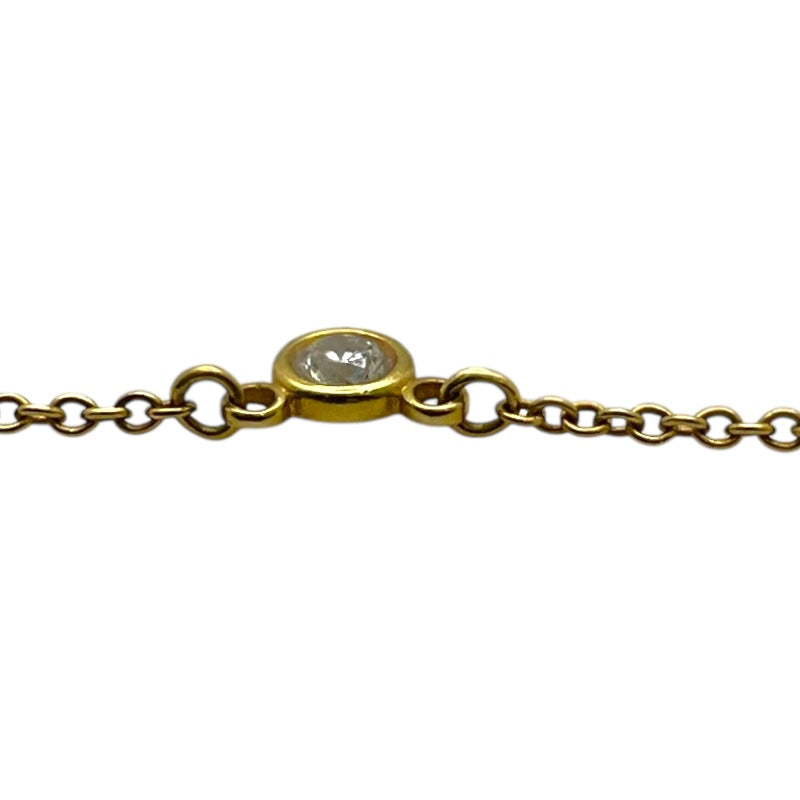 ティファニー TIFFANY＆CO バイザヤードネックレス ゴールド 750YG  アクセサリー