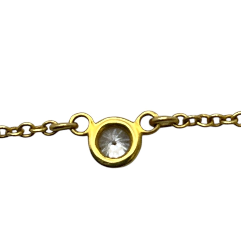 ティファニー TIFFANY＆CO バイザヤードネックレス ゴールド 750YG  アクセサリー