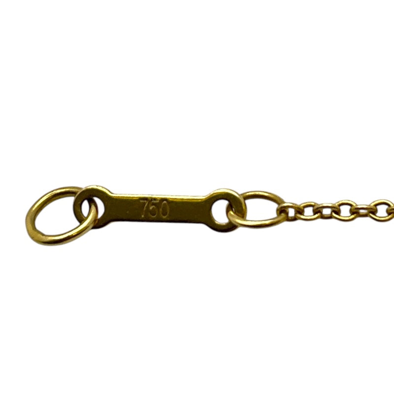 ティファニー TIFFANY＆CO バイザヤードネックレス ゴールド 750YG  アクセサリー
