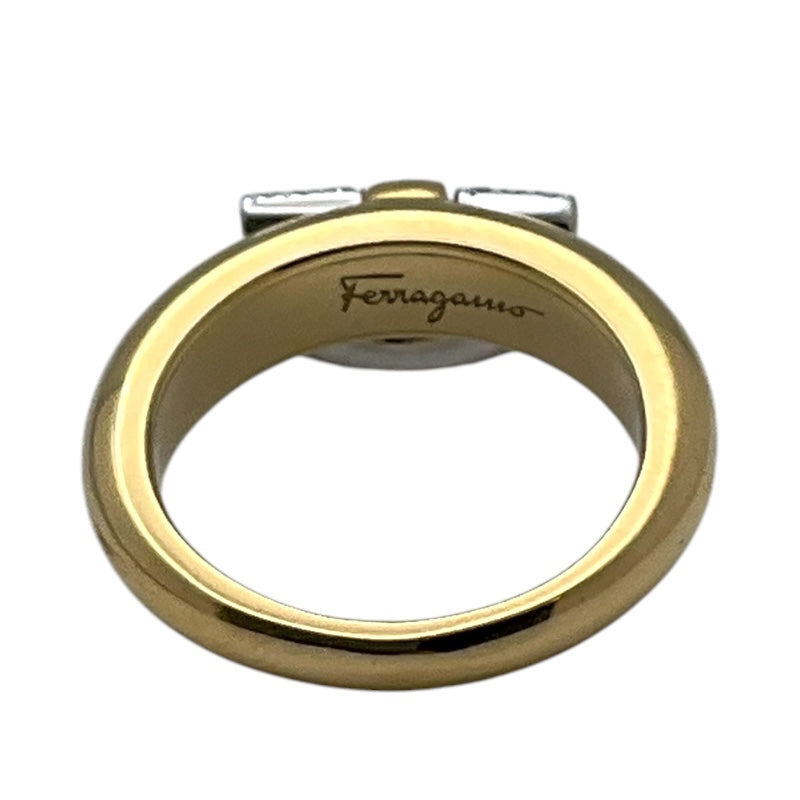 サルヴァトーレ・フェラガモ Salvatore Ferragamo フェラガモガンチーニリング 750YG ジュエリー