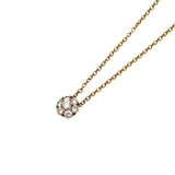 ヴァンクリーフ＆アーペル Van Cleef & Arpels フルーレット ダイヤネックレス K18YG/ダイヤモンド ジュエリー