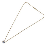 ヴァンクリーフ＆アーペル Van Cleef & Arpels フルーレット ダイヤネックレス K18YG/ダイヤモンド ジュエリー