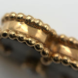 ヴァンクリーフ＆アーペル Van Cleef & Arpels ヴィンテージ アルハンブラ ネックレス K18PG/マザーオブパール ダイヤモンド ジュエリー