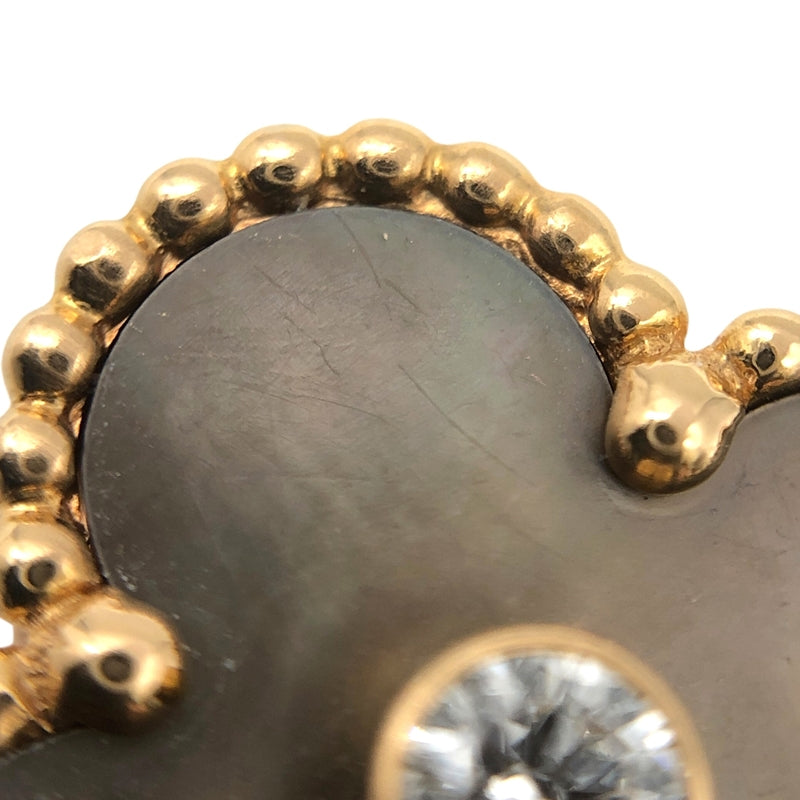 ヴァンクリーフ＆アーペル Van Cleef & Arpels ヴィンテージ アルハンブラ ネックレス K18PG/マザーオブパール ダイヤモンド ジュエリー