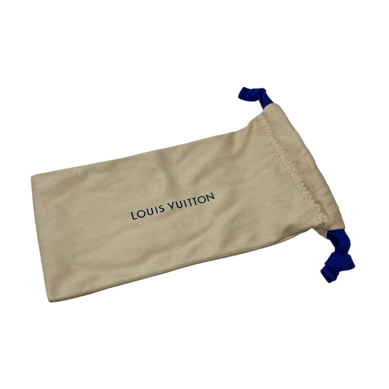 ルイ・ヴィトン LOUIS VUITTON サングラス LVグラス Z1454U ブラック×ゴールド金具 メタル/プラスチック/ナイロン メンズ サングラス