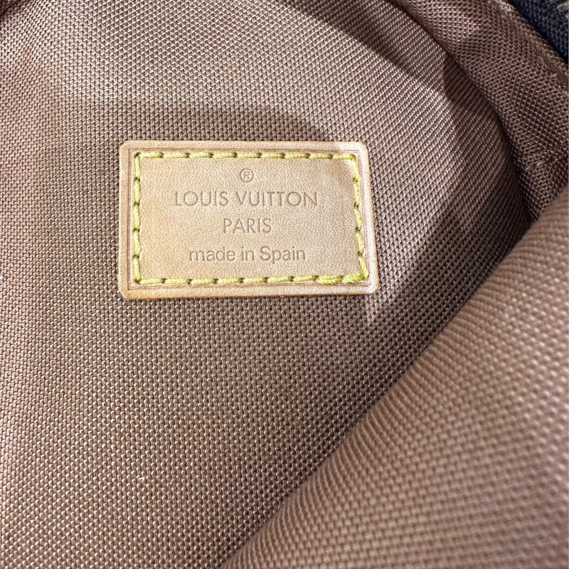 ルイ・ヴィトン LOUIS VUITTON ポシェットガンジュ ブラウン ゴールド