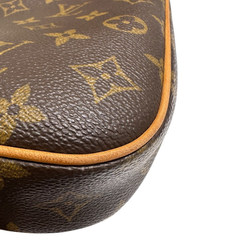 ルイ・ヴィトン LOUIS VUITTON ポシェットガンジュ ブラウン ゴールド