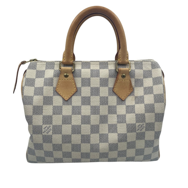 ルイ・ヴィトン LOUIS VUITTON スピーディ25 N41371 ダミエ・アズール ダミエキャンバス レディース ハンドバッグ