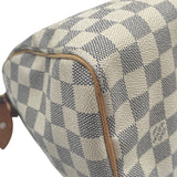 ルイ・ヴィトン LOUIS VUITTON スピーディ25 N41371 ダミエ・アズール ダミエキャンバス レディース ハンドバッグ