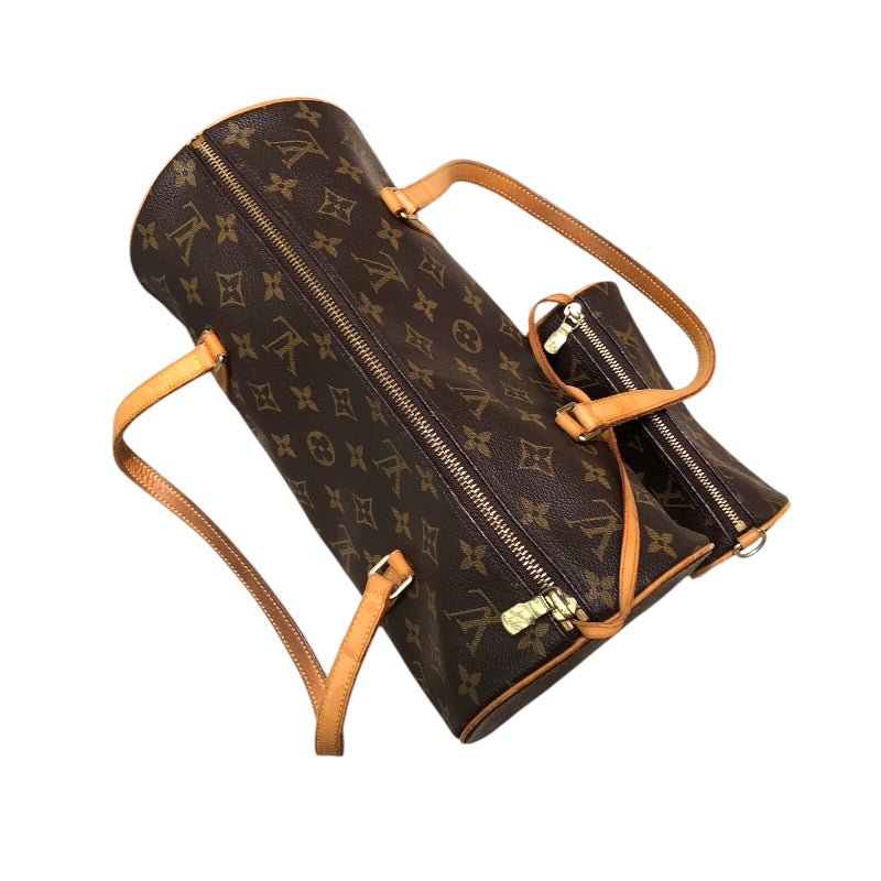 ルイ・ヴィトン LOUIS VUITTON パピヨン30 M51385 ブラウン PVC モノグラム レディース トートバッグ