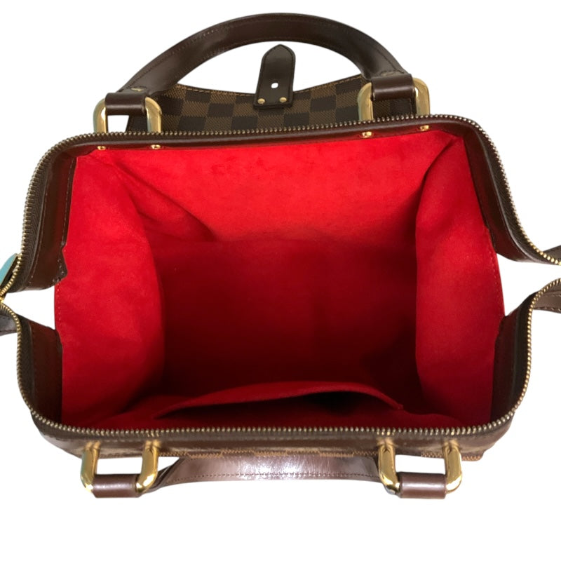 ルイ・ヴィトン LOUIS VUITTON ナイツブリッジ N51201 ブラウン ダミエ レディース ハンドバッグ