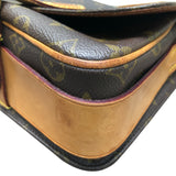 ルイ・ヴィトン LOUIS VUITTON カルトシエールMM M51253 モノグラム ブラウン PVC レザー レディース ショルダーバッグ