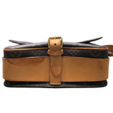 ルイ・ヴィトン LOUIS VUITTON カルトシエールMM M51253 モノグラム ブラウン PVC レザー レディース ショルダーバッグ