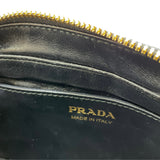 プラダ PRADA ダイアグラム チェーンショルダーバッグ 1BH084 ブラック ゴールド金具  レザー レディース ショルダーバッグ