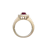 ルビーリング Pt900 ルビー ジュエリー