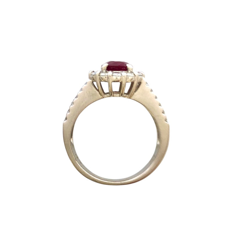 ルビーリング Pt900 ルビー ジュエリー