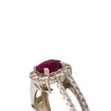 ルビーリング Pt900 ルビー ジュエリー