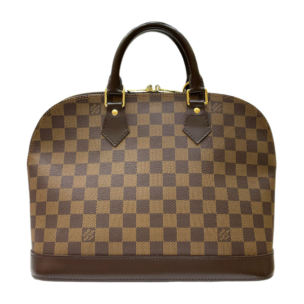 ルイ・ヴィトン LOUIS VUITTON アルマ N51131 エベヌ  ダミエ・キャンバス/レザー レディース ハンドバッグ