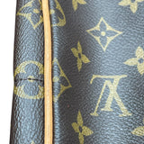 ルイ・ヴィトン LOUIS VUITTON メニルモンタンMM M40473 ブラウン モノグラムキャンバス レディース ショルダーバッグ
