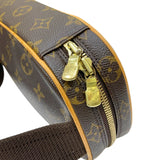 ルイ・ヴィトン LOUIS VUITTON ポシェット・ガンジュ M51870 ブラウン モノグラム・キャンバス/レザー ユニセックス ボディバッグ