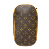 ルイ・ヴィトン LOUIS VUITTON ポシェット・ガンジュ M51870 ブラウン モノグラム・キャンバス/レザー ユニセックス ボディバッグ