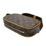 ルイ・ヴィトン LOUIS VUITTON ポシェット・ガンジュ M51870 ブラウン モノグラム・キャンバス/レザー ユニセックス ボディバッグ