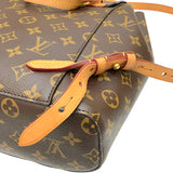 ルイ・ヴィトン LOUIS VUITTON モンスリー M43431 ブラウン モノグラム・キャンバス/レザー レディース リュック バックパック