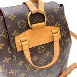 ルイ・ヴィトン LOUIS VUITTON モンスリー M43431 ブラウン モノグラム・キャンバス/レザー レディース リュック バックパック