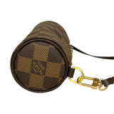 ルイ・ヴィトン LOUIS VUITTON パピヨンGM N51303 ブラウン　ゴールド金具 ダミエ レディース ハンドバッグ