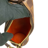 ルイ・ヴィトン LOUIS VUITTON パピヨンGM N51303 ブラウン　ゴールド金具 ダミエ レディース ハンドバッグ