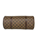 ルイ・ヴィトン LOUIS VUITTON パピヨンGM N51303 ブラウン　ゴールド金具 ダミエ レディース ハンドバッグ