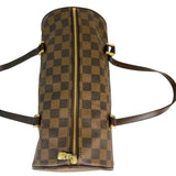 ルイ・ヴィトン LOUIS VUITTON パピヨンGM N51303 ブラウン　ゴールド金具 ダミエ レディース ハンドバッグ