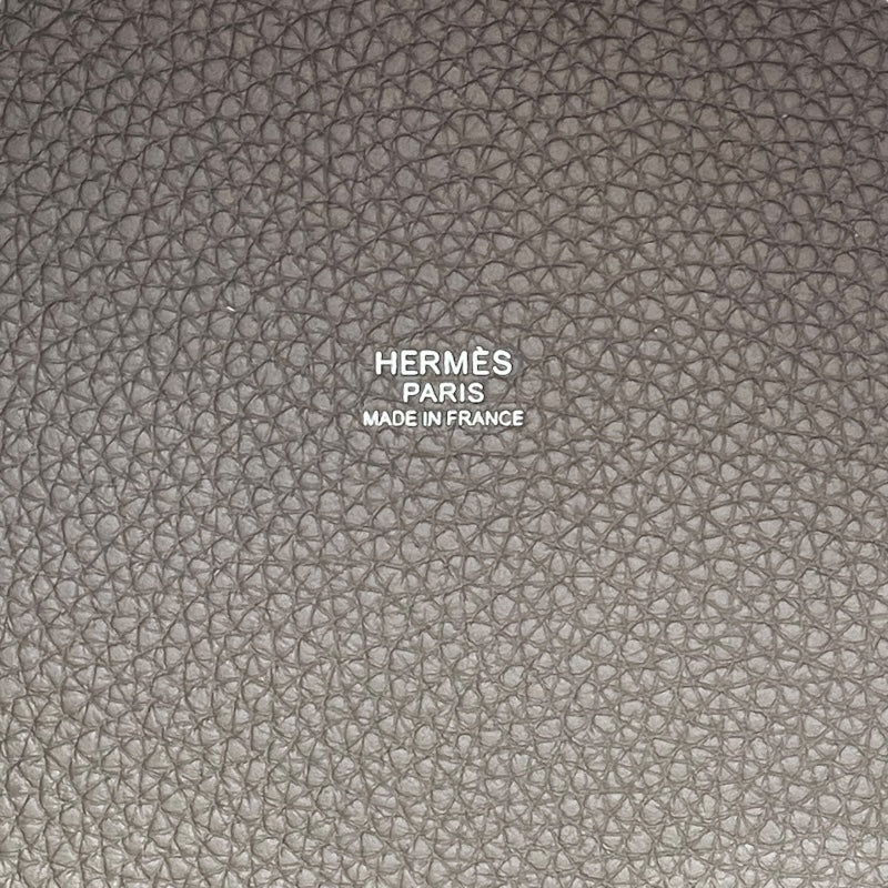 エルメス HERMES ピコタンロックMM U刻 エトゥープ トリヨン レディース ハンドバッグ