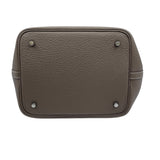 エルメス HERMES ピコタンロックMM U刻 エトゥープ トリヨン レディース ハンドバッグ