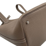 エルメス HERMES ピコタンロックMM U刻 エトゥープ トリヨン レディース ハンドバッグ
