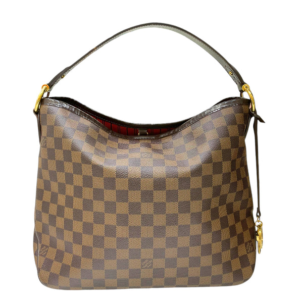 ルイ・ヴィトン LOUIS VUITTON ディライトフルPM N41459 エベヌ ダミエ・キャンバス/レザー レディース ショルダーバッグ