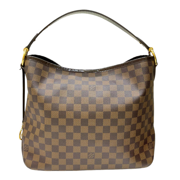 ルイ・ヴィトン LOUIS VUITTON ディライトフルPM N41459 エベヌ ダミエ・キャンバス/レザー レディース ショルダーバッグ