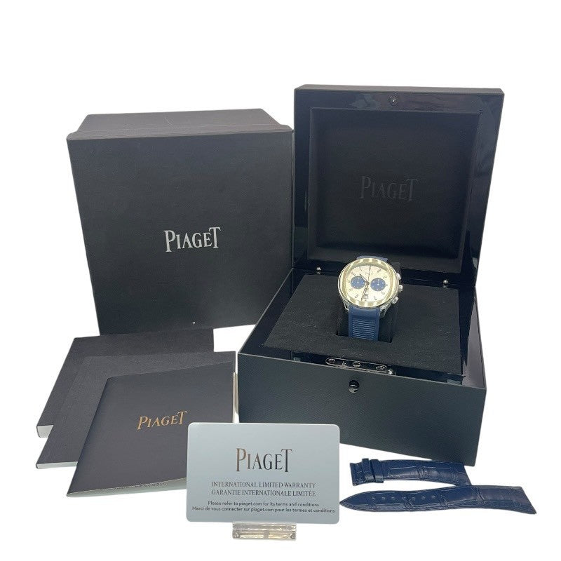 ピアジェ PIAGET ポロ クロノグラフ 世界888本限定 G0A46013 SS メンズ 腕時計