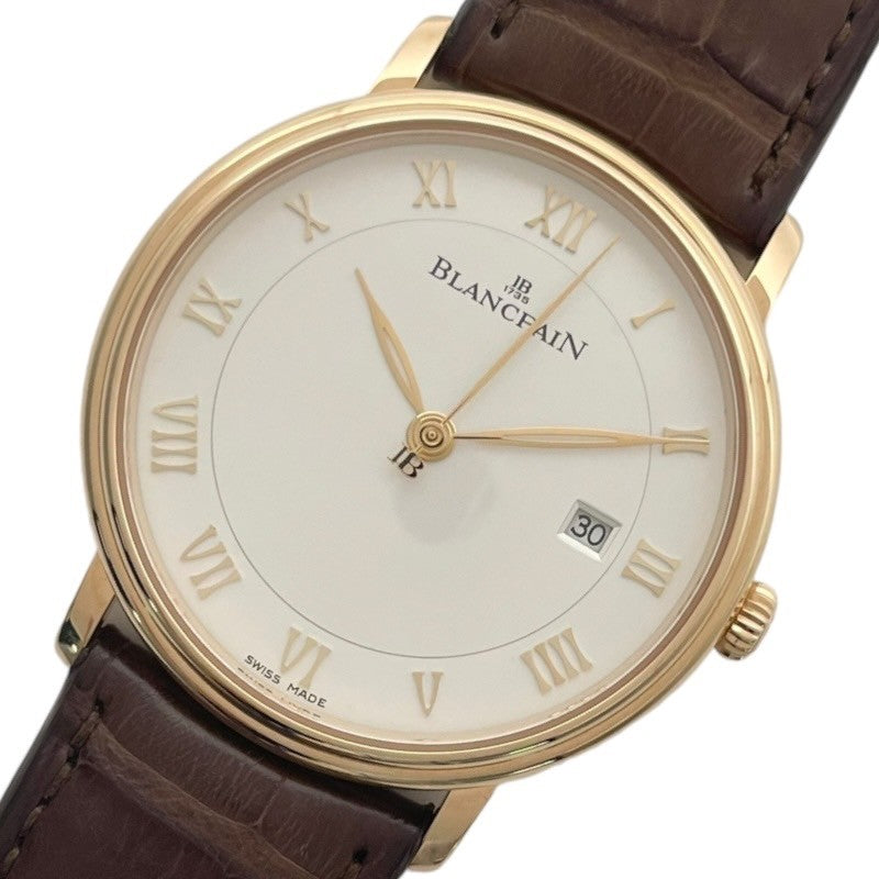 ブランパン BLANCPAIN ヴィルレ ウルトラスリム 6651-3642-55B K18PG メンズ 腕時計